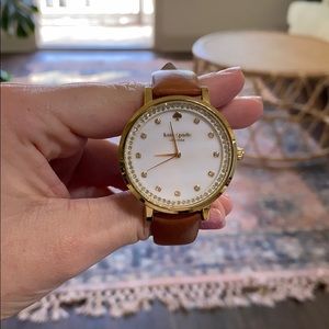 Leather Kate Spade watch
